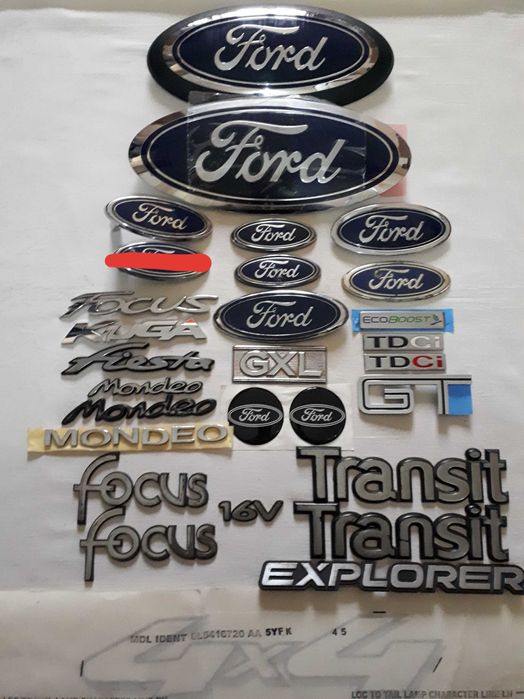 Эмблема  Ford Fusion/Focus/Fiesta/Transit/Mondeo/S-MAX/F-150  Оригинал