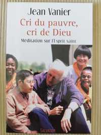 Książka po francusku Jean Vanier Cri du pauvre, cri de Dieu