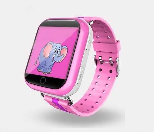 SMARTWATCH zegarek dla dzieci Q100 Różowy
