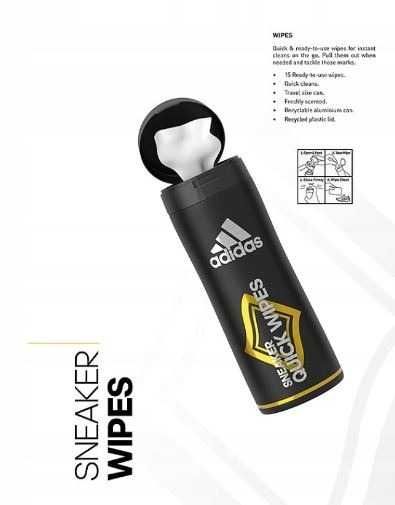 Chusteczki do butów Adidas Quick Wipes 15 szt