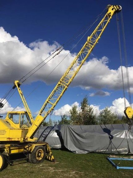 Sprzedam dźwig Polan ZK 161 Zręb samojezdny do zimowania jachtów