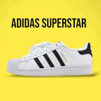 Adidas superstar white black PREMIUM, 36-45 адідас суперстар.