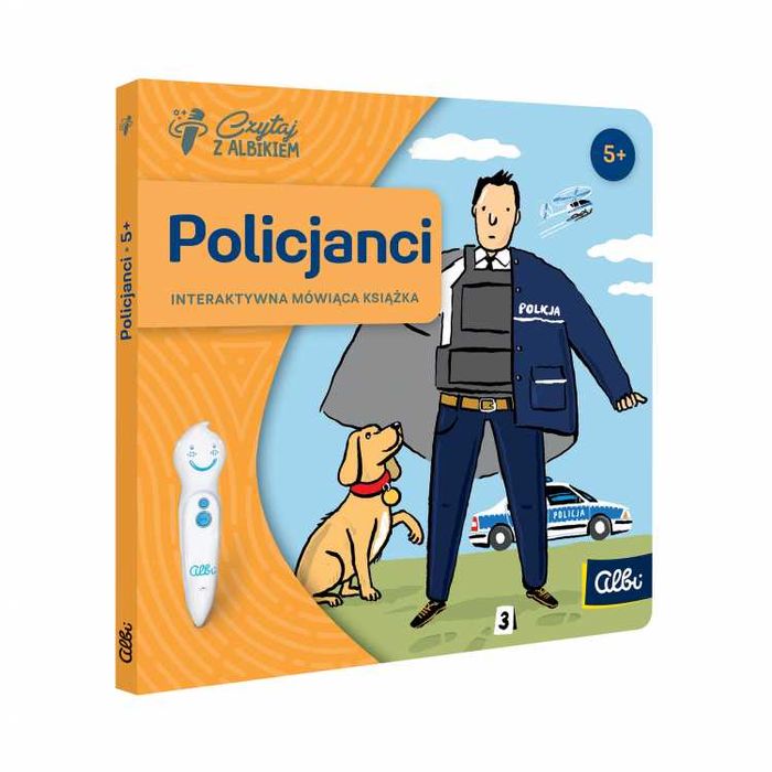 Mini książka zawody Policjanci albik