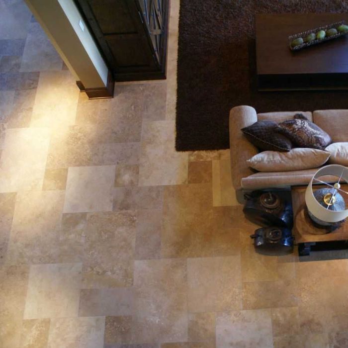 Trawertyn trawertyny Noce noche bęben komplet 0,742 m2 kamień JAPANDI