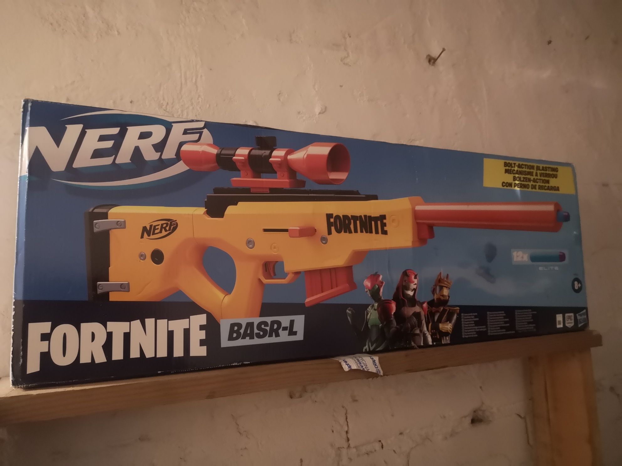 Nerf  karabin snajperski+ magazynek+ 6 pocisków-czytaj opis