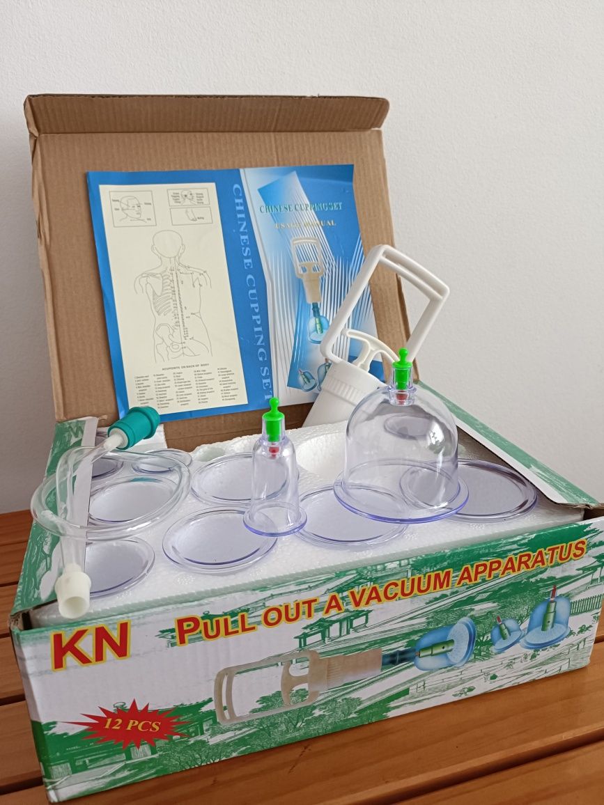 Kit Ventosaterapia / suction cup / vacuum therapy / terapia vácuo