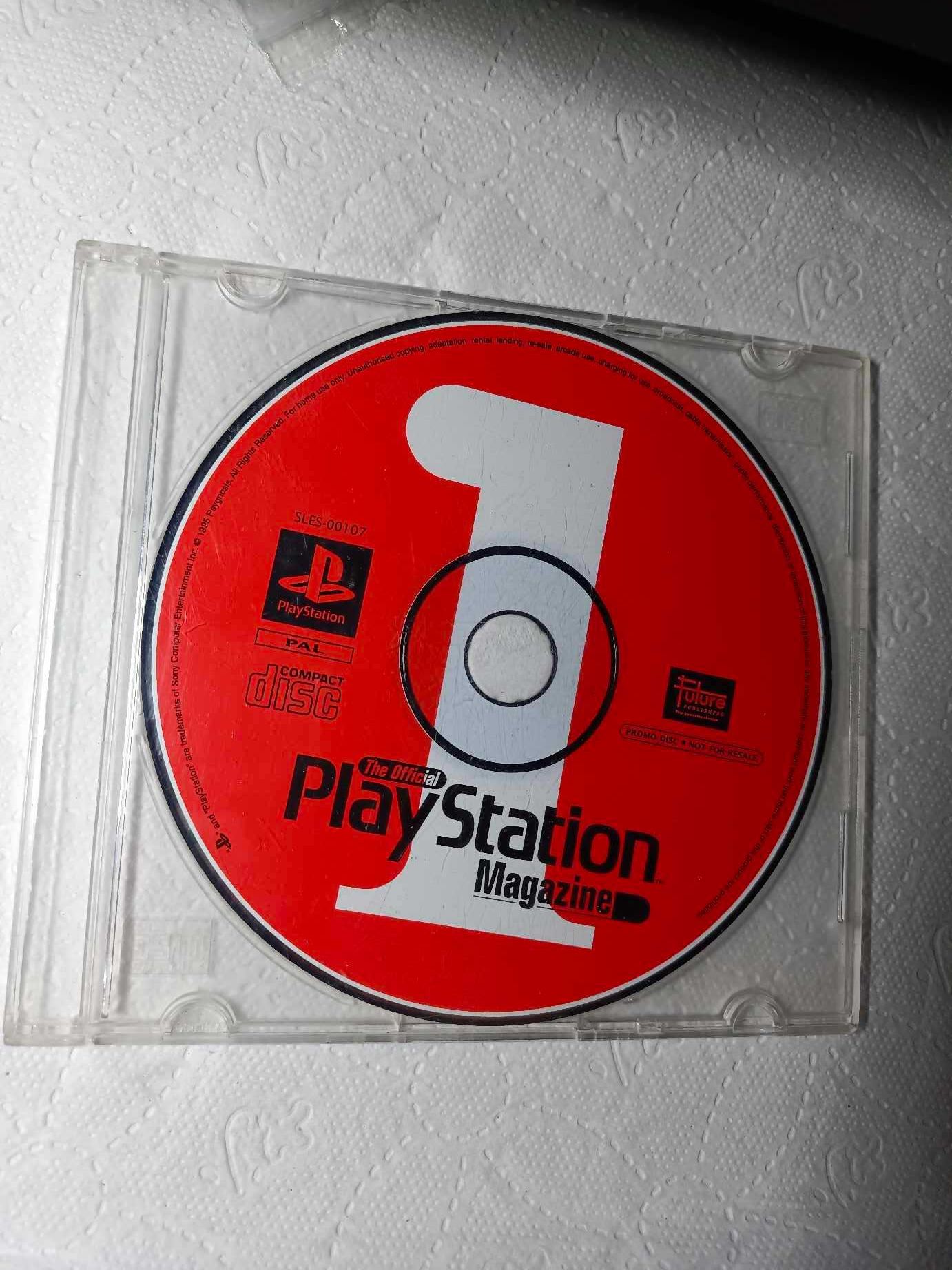 Pierwsza płyta magazynu PlayStation Unikat ps1 psx