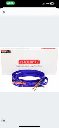 Okazja ! Tellurium Q Blue II – Kable Głośnikowe Konfekcja 2 X 2,5 m