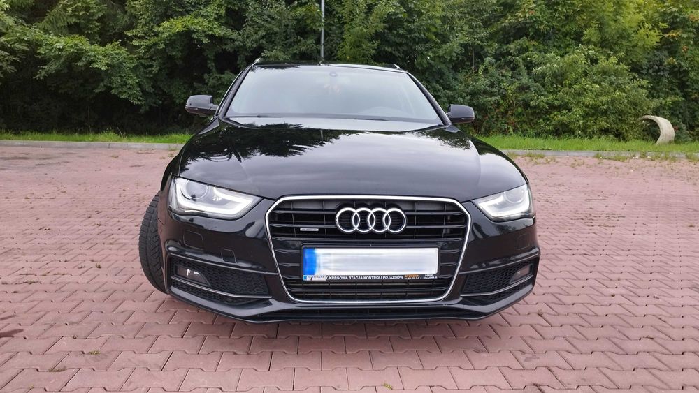 Audi A4 B8 S-Line S-tronic Quattro 2.0TDI 177km 2015r Panorama
