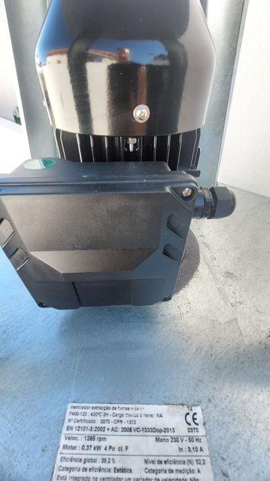 Ventilador extrator 4800 m3h Churrasqueiras  Ar  Fumos