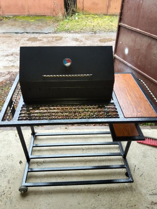 Мангал 4мм з кришкою