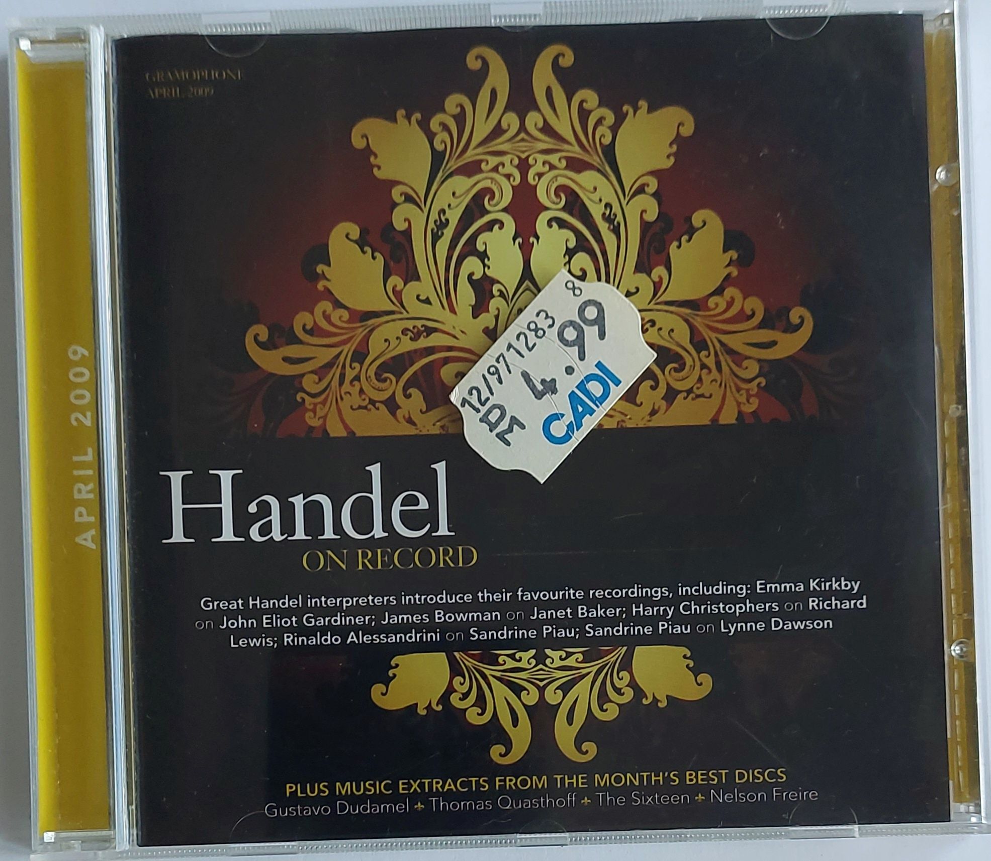 Handel On Record 2009r