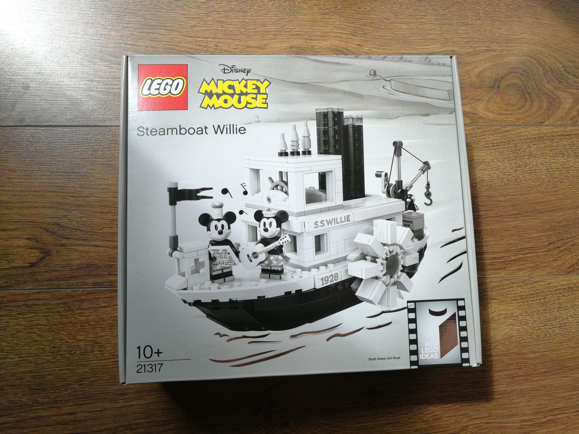 Lego Ideas 21317 Parowiec Willie, 90te urodziny Myszki Miki / Mickey