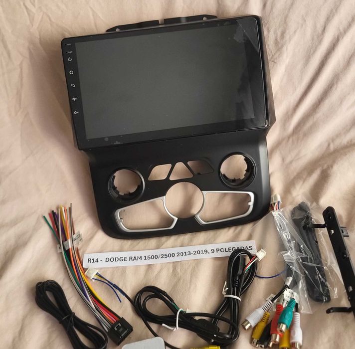 R14 - Auto Rádios DODGE RAM 1500 e 2500 de 13 a 19, 9" android