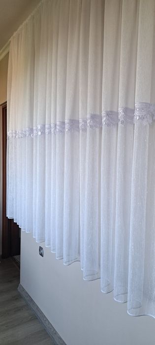 Firanka  firana  z polyskiem 6 m