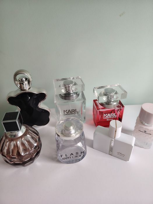 Puste flak ony po perfumach