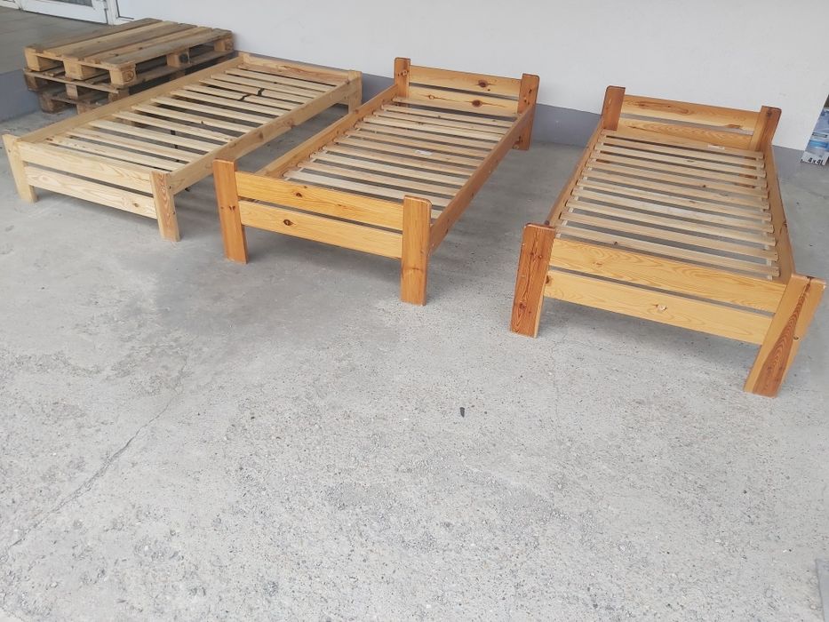Sz-n dostawa gratis ŁÓŻKO sosnowe ŁÓŻKA drewniane + materac ( 50 zł  )