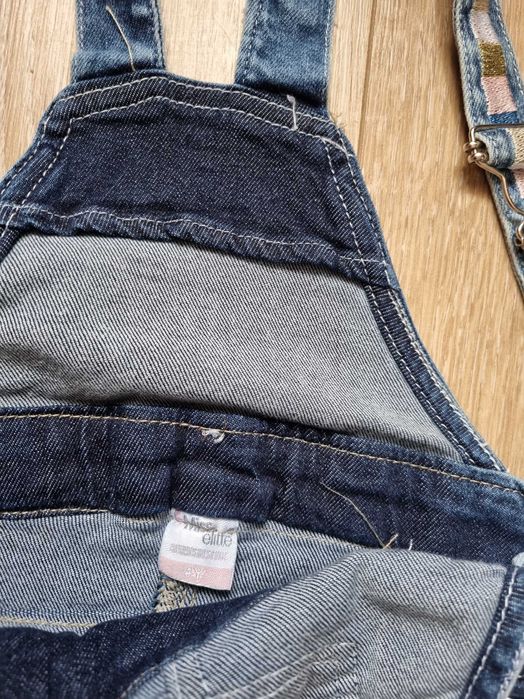 Дитячі джинсові штани комбінезон джинси Misselitte на дівчинку 3-5 р