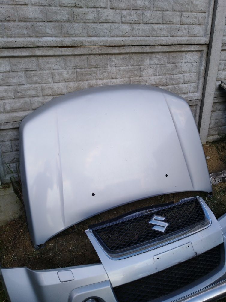 Suzuki Grand Vitara II xenon kompletny przód maska zderzak lampy pas b