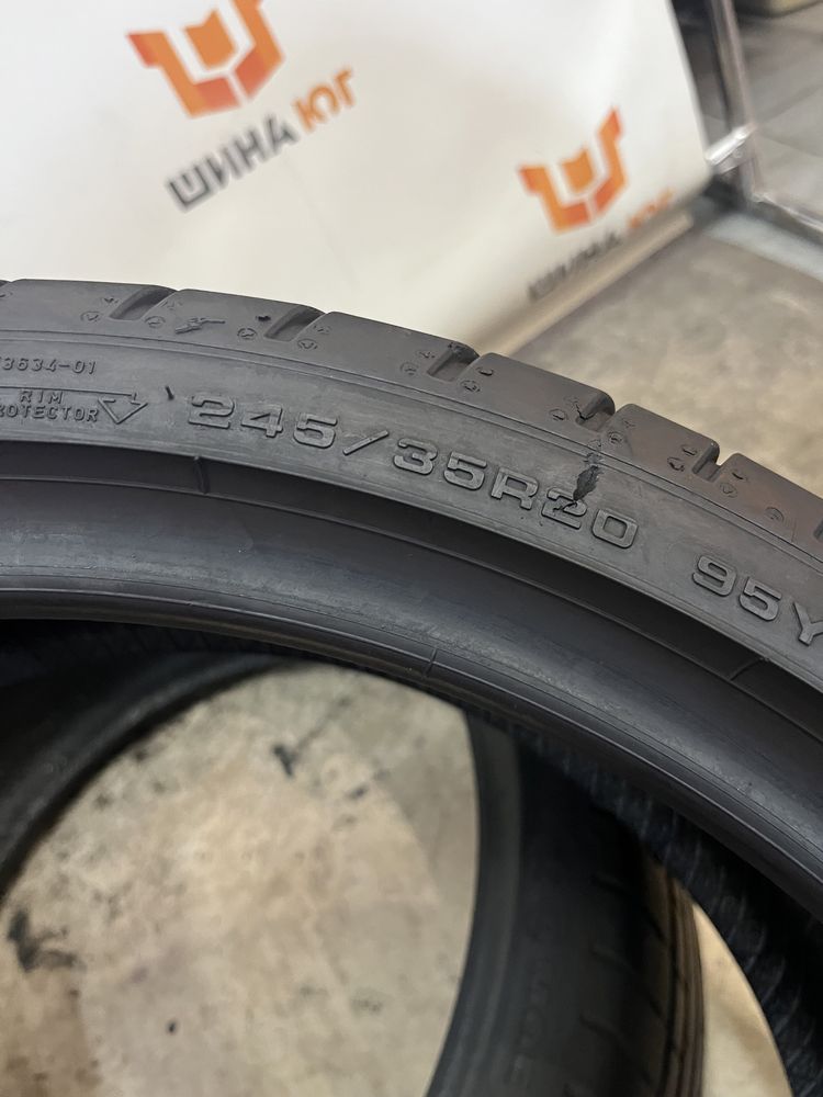 БУ комплект R20 245/35 и 275/30 Goodyear 6мм 2019 год Run-Flat