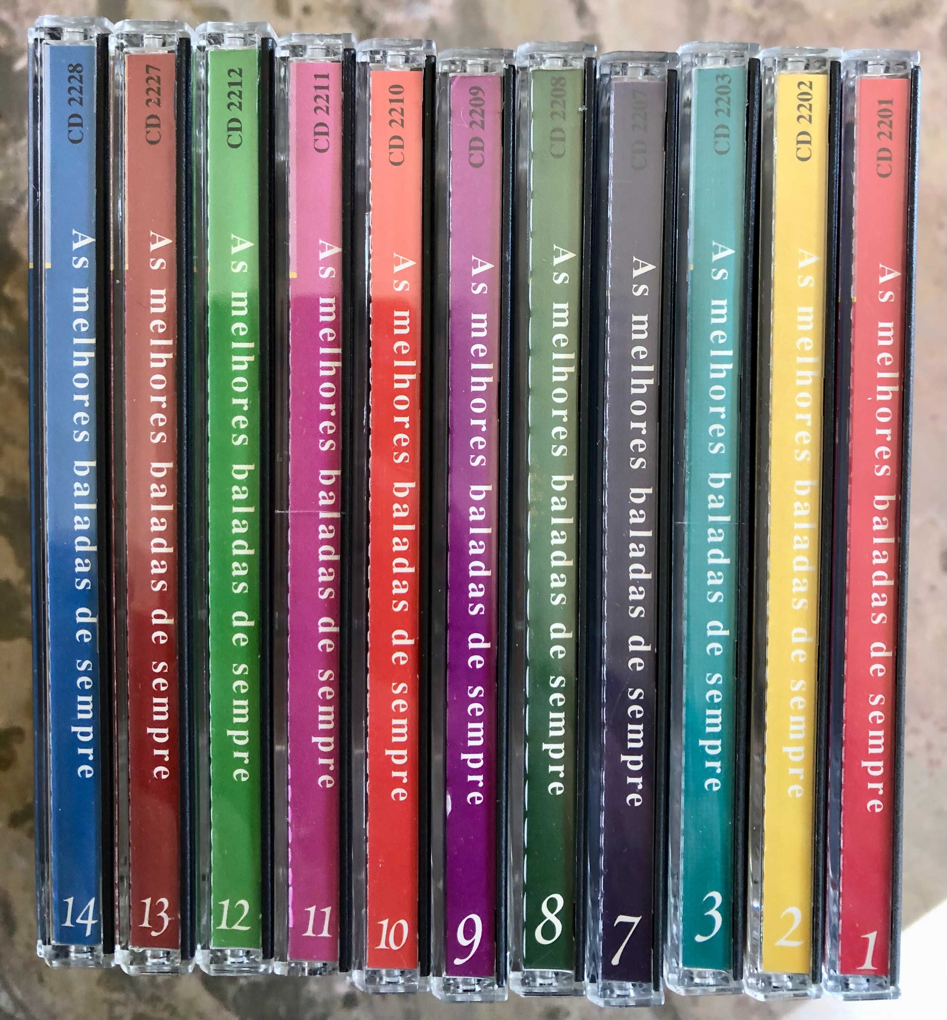 As Melhores Baladas de Sempre - Coletânea com 11 CD's