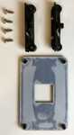Zestaw montażowy metalowy (Backplate + Zapinki) AMD AM4