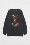 H&M Bluza ze złotym nadrukiem 146/152 NOWA!