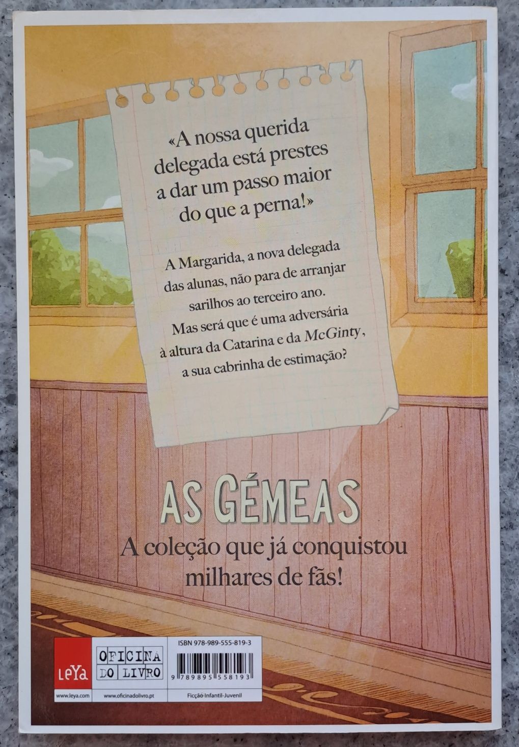 Livro As Gémeas - Catarina no Colégio de Santa Clara