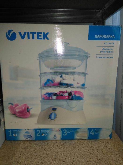 Пароварка Витек vt1551