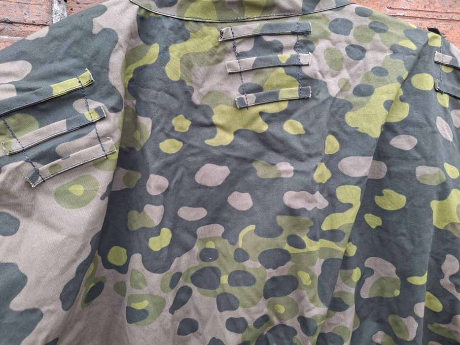 Tarnjacke panterka kamuflarz SS Platan do rekonstrukcji