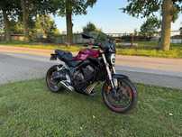 Honda CB Honda CB650R zarejestrowana, od motocyklisty, dużo dodatków