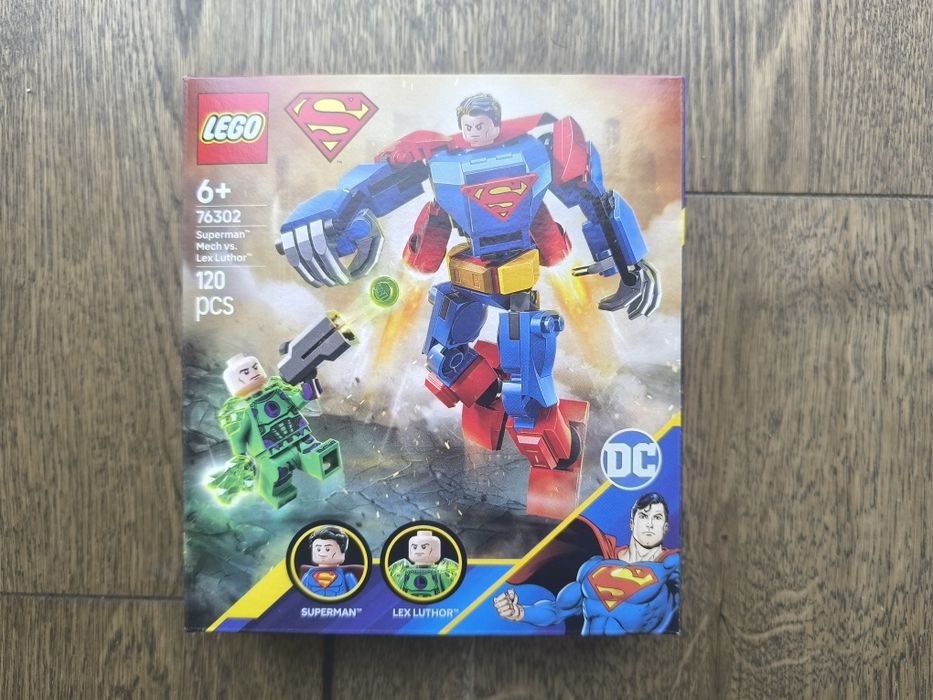 NEGOCJUJ Klocki LEGO DC SH 76302 Mech Supermana™ kontra Lex Luthor™