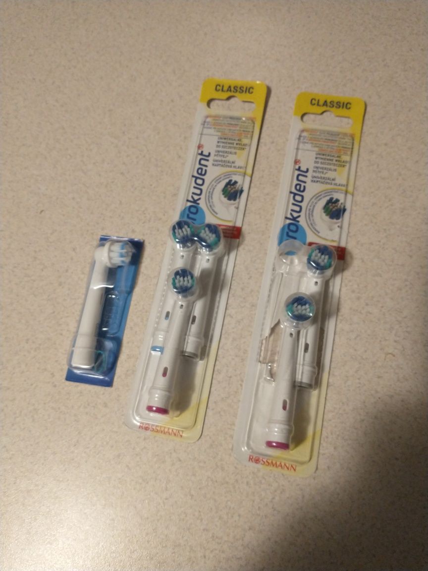 Szczoteczka elektryczna Oral-B + końcówki