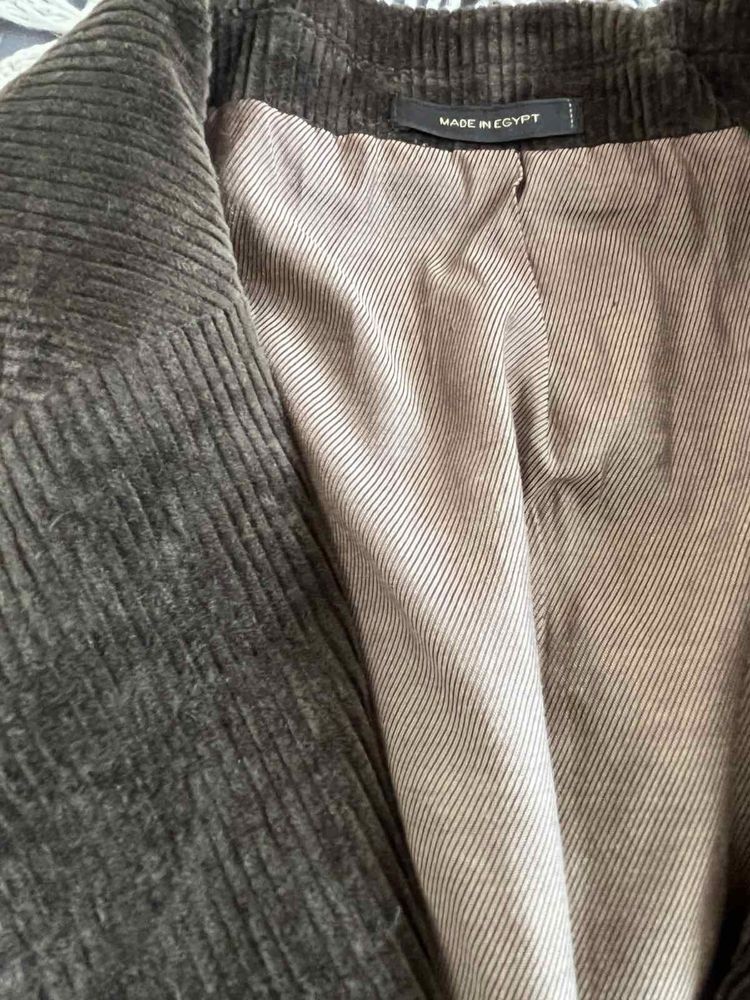 Вельветовый пиджак Massimo Dutti