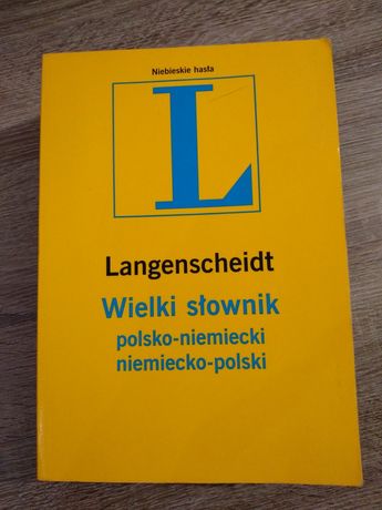 Wielki słownik polsko-niemiecki/niemiecko-polski Langenscheidt