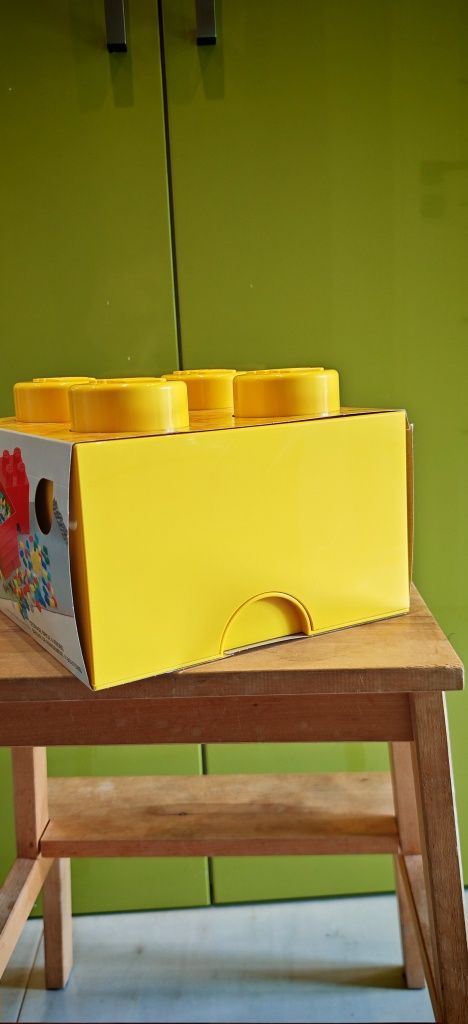 Pojemnik LEGO 25x25 + gratis. Zestaw pojemników nowych. Prezent