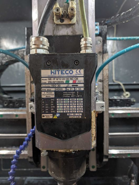 Frezarka CNC / Ploter CNC MLM STC753 Wrzeciono HITECO 9,5kW