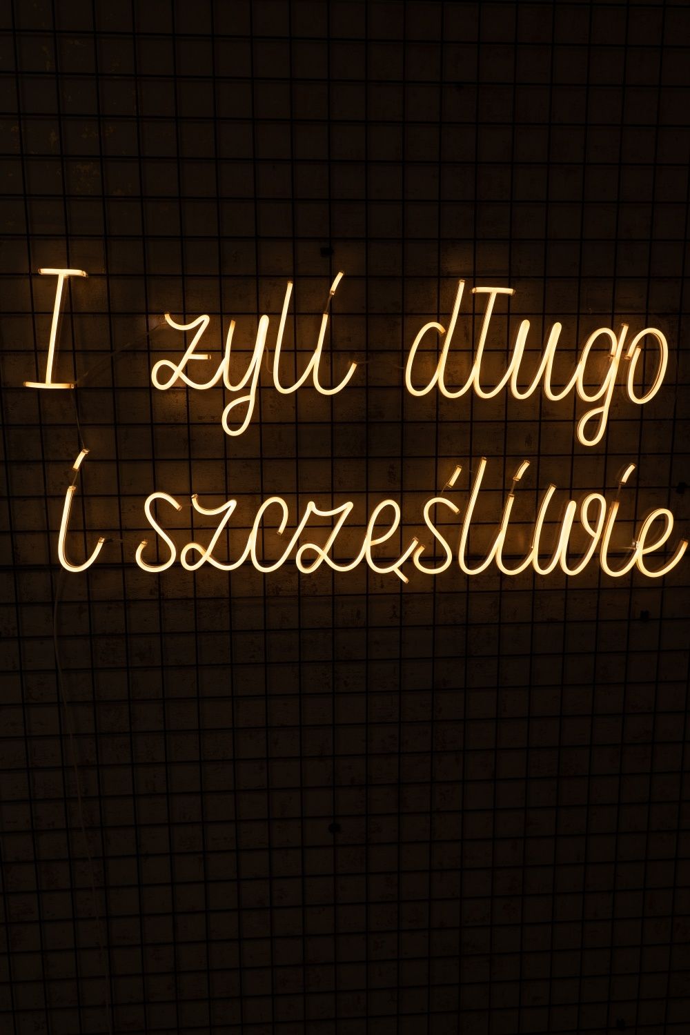 Wynajem napisów ledowych led neon Zapisani, to była Nasza, z tobą chcę