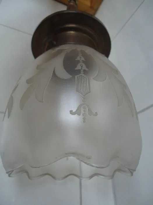 lampa wisząca,stara,mosiężna,mosiądz,porcelanka,kolekcja,antyk