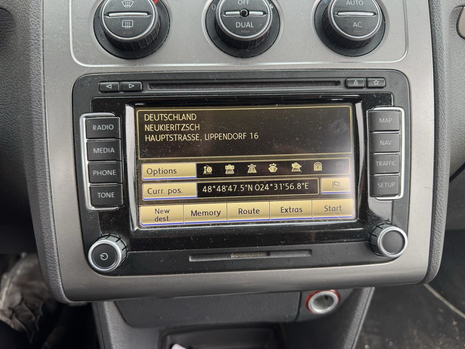 Магнітола RNS 510 магнитола Caddy Touran Golf Passat