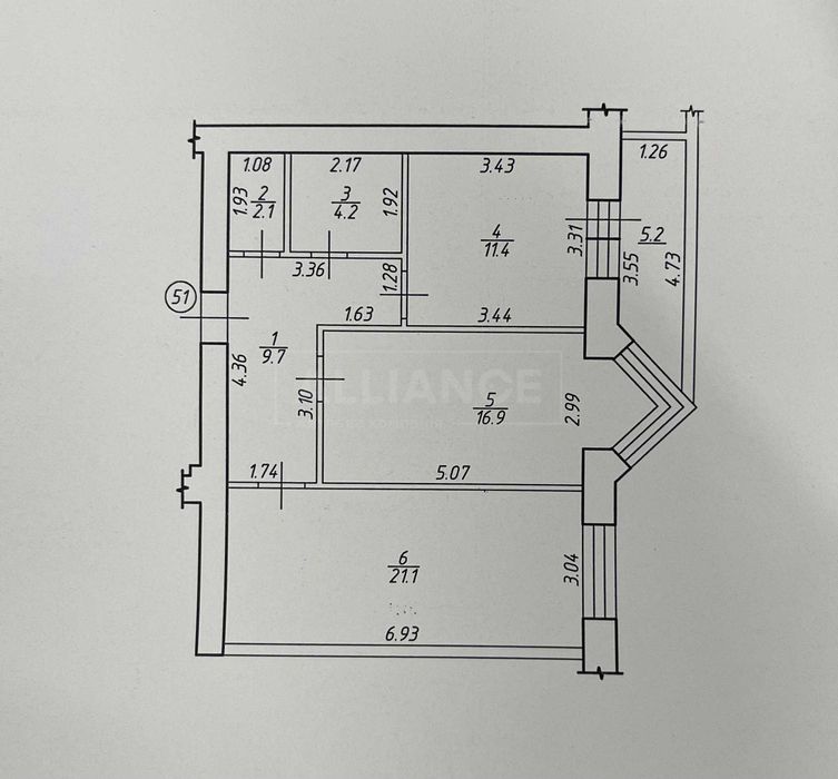 Здана 2 км квартира з котлом та коморою, ВИГІДНА ЦІНА!