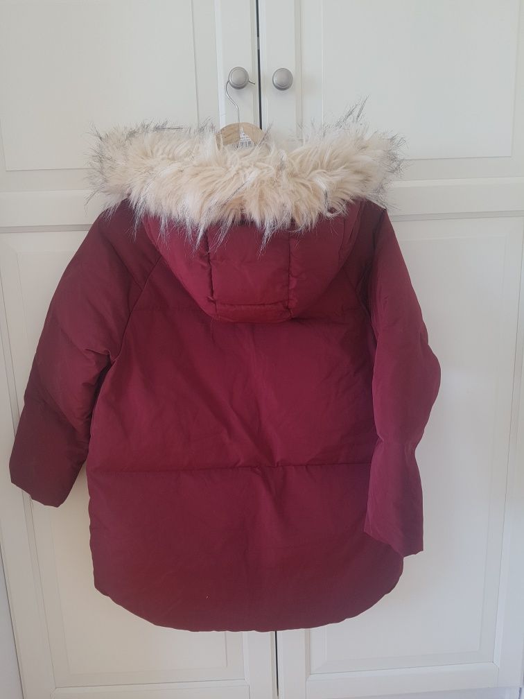 Kurtka puchowa, zimowa dziewczęca ZARA, wzrost 140 cmKIDS rozmiar 140