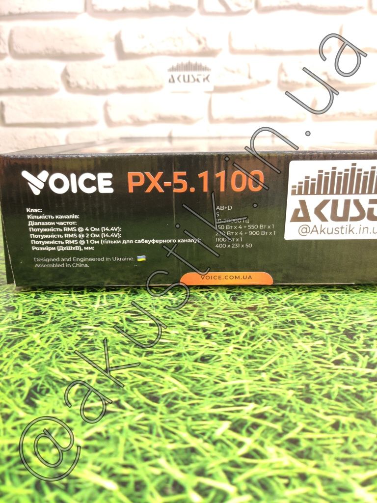 Усилитель 5 канальный мощный 1100 номиналка Саб Voice PX-5.1100