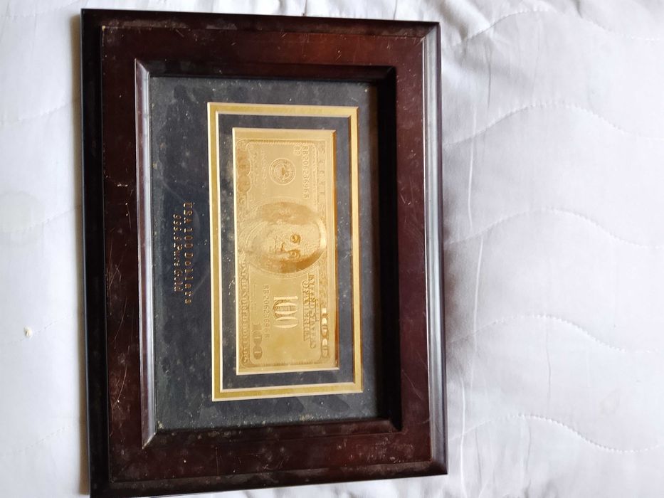 Картина сто золотых долларов