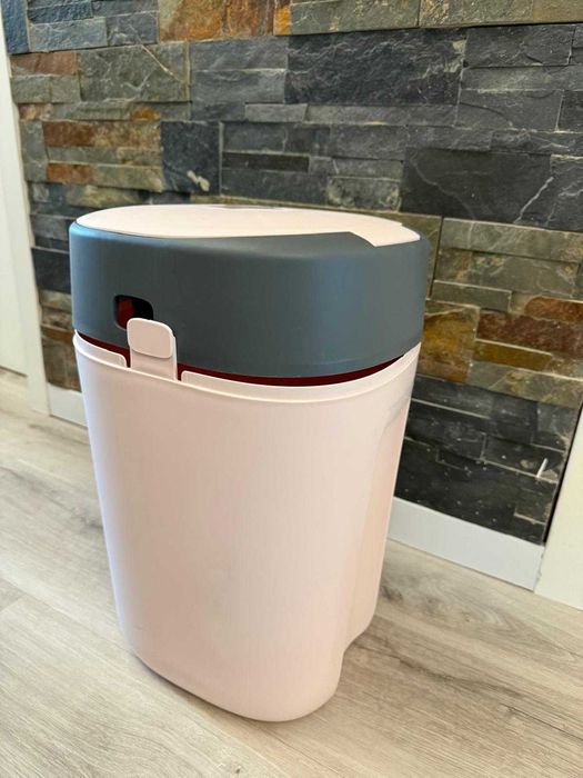 Caixote para fraldas Twist Click cor de rosa