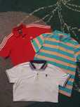 Koszulki meskie rozm. M typu polo ADIDAS, puma,lidl