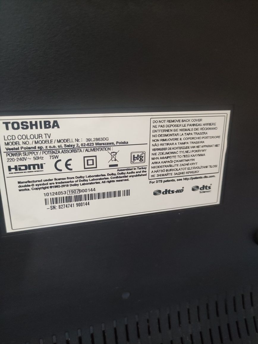 Televisão marca Toshiba