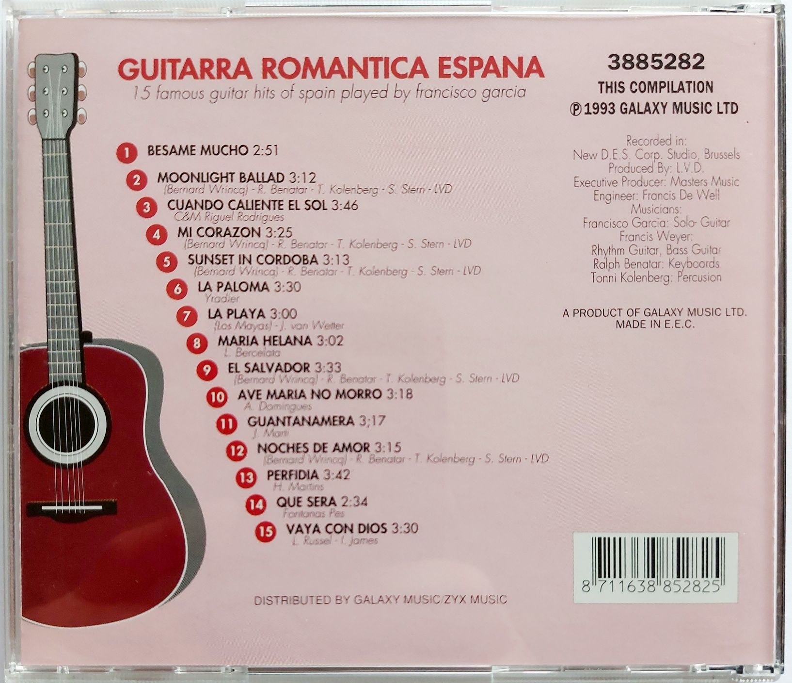 Guitarra Romantica Espana Francisco Garcia 1993r