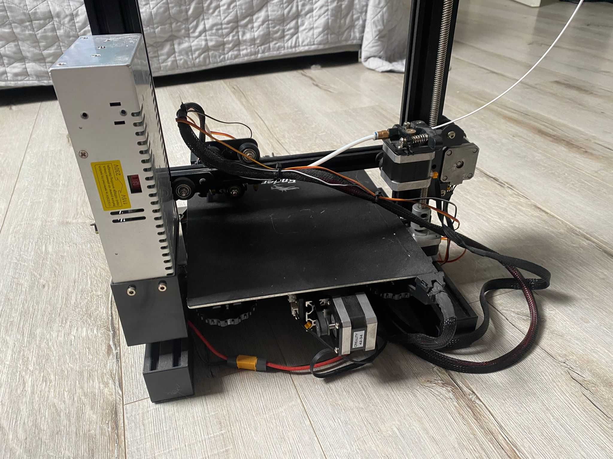 Ender 3 + BLTouch (oryginalny) + filament ABS x2