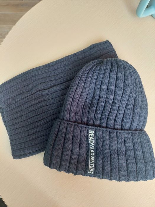 Шапка + снуд зимові дитячі